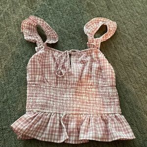 Gingham top